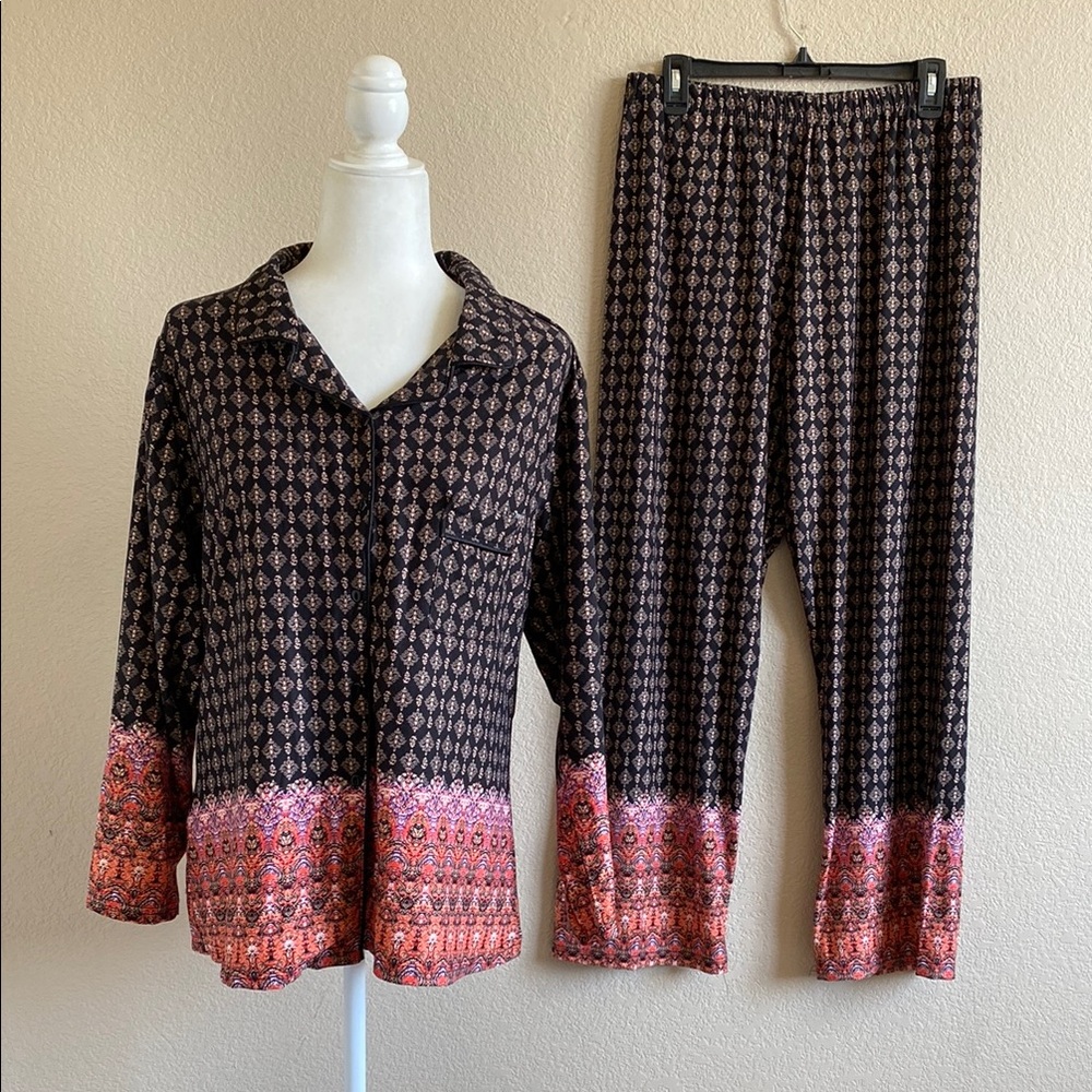 New Patterned Pajama Set